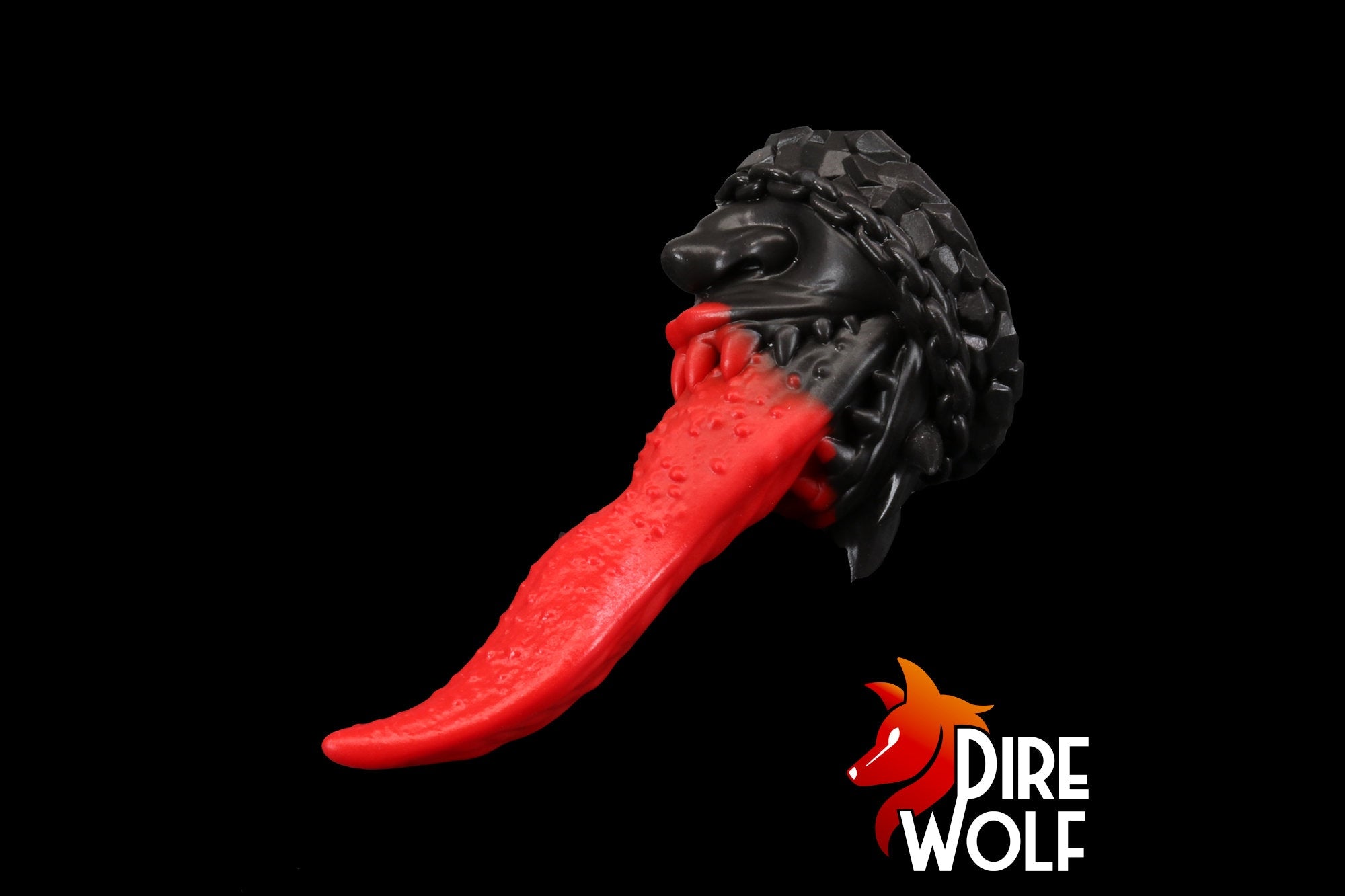 Krampus Christmas Dildo - Holiday Dildo - Maw - Tongue DildoGender Affirming Sex Toy Suction Cup - Fantasy Dildo - Adult Toys